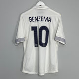 2012/13 FRANCE BENZEMA #10 *PLAYER ISSUE* AWAY SHIRT (L) ADIDAS