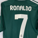 2012/13 REAL MADRID RONALDO #7 C/L THIRD SHIRT (M) ADIDAS