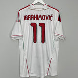 2011/12 AC MILAN IBRAHIMOVIC #11 AWAY SHIRT (L) ADIDAS