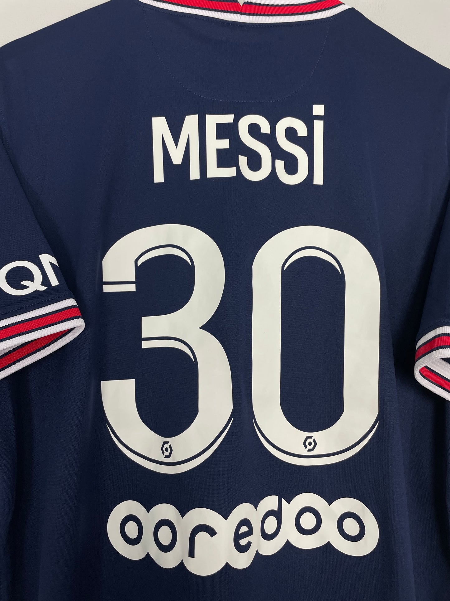 Youth Messi #30 PSG Jersey Kit 2021/22 Home