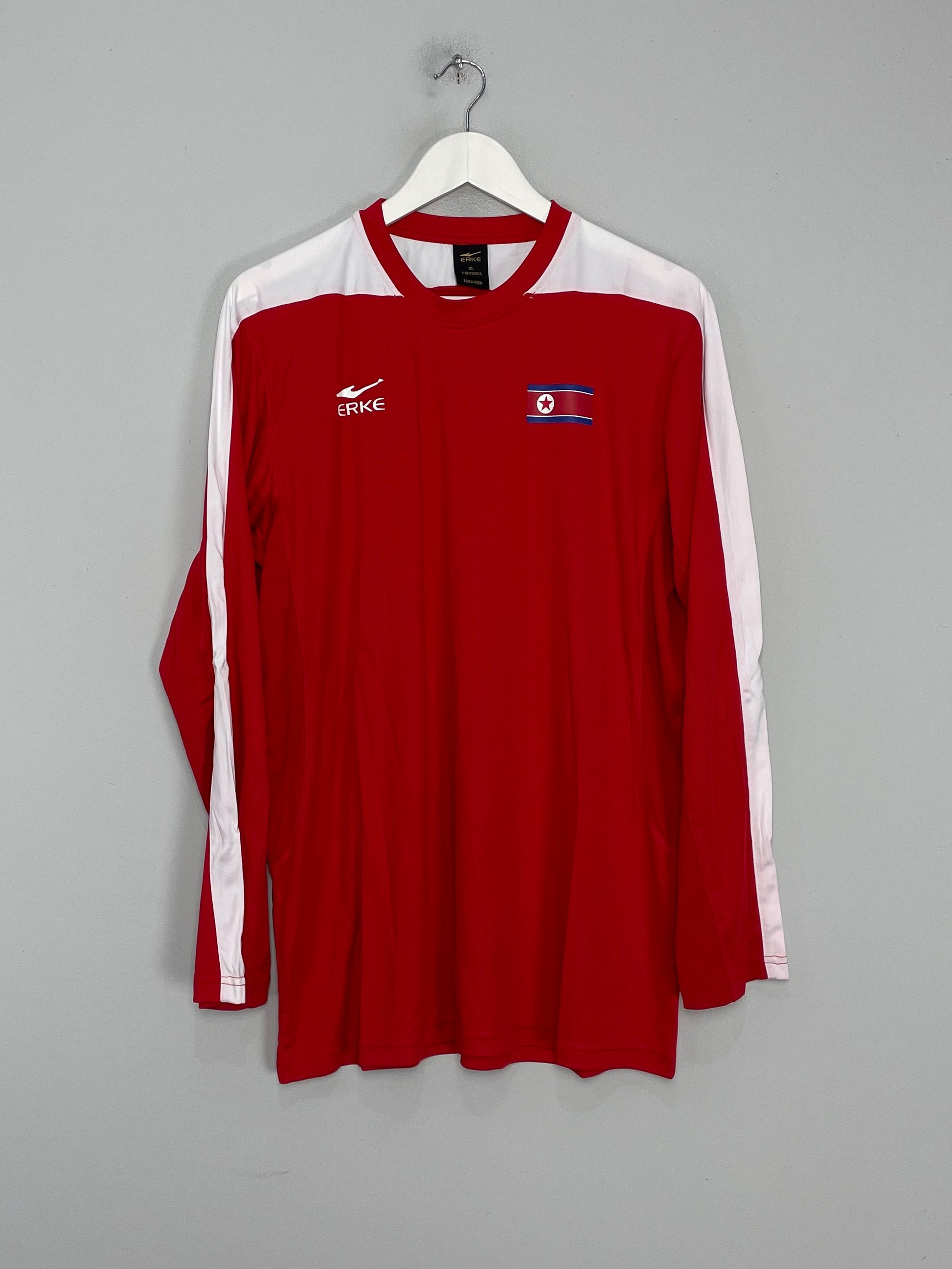 2008/10 NORTH KOREA L/S HOME SHIRT (XL) ERKE