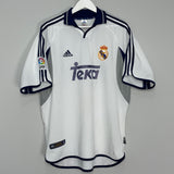 2000/01 REAL MADRID HOME SHIRT (L) ADIDAS