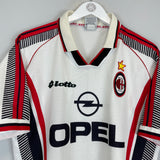 1997/98 AC MILAN AWAY SHIRT (M) LOTTO