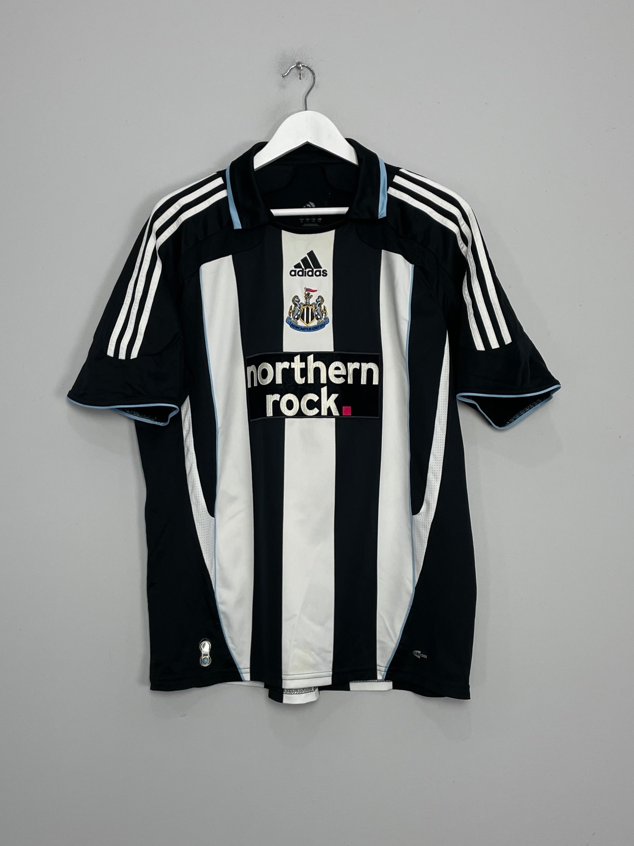 2007/09 NEWCASTLE UNITED HOME SHIRT (L) ADIDAS