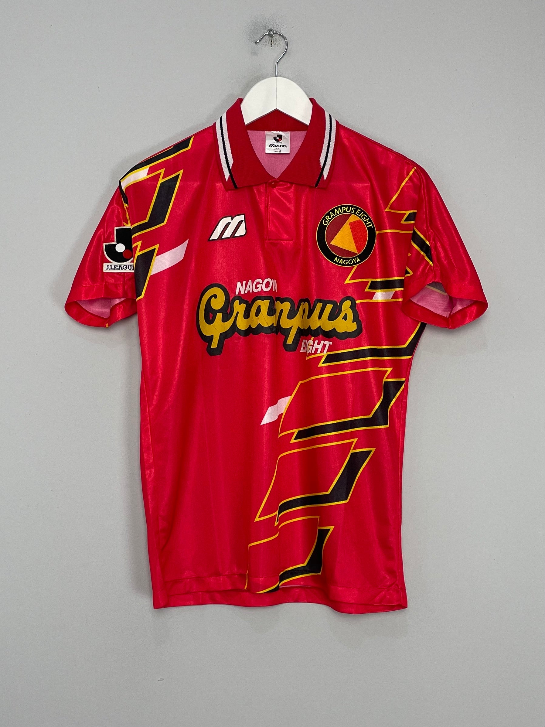 1995/96 NAGOYA GRAMPUS HOME SHIRT (S) MIZUNO