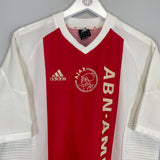 2002/04 AJAX ZLATAN #9 HOME SHIRT (M) ADIDAS