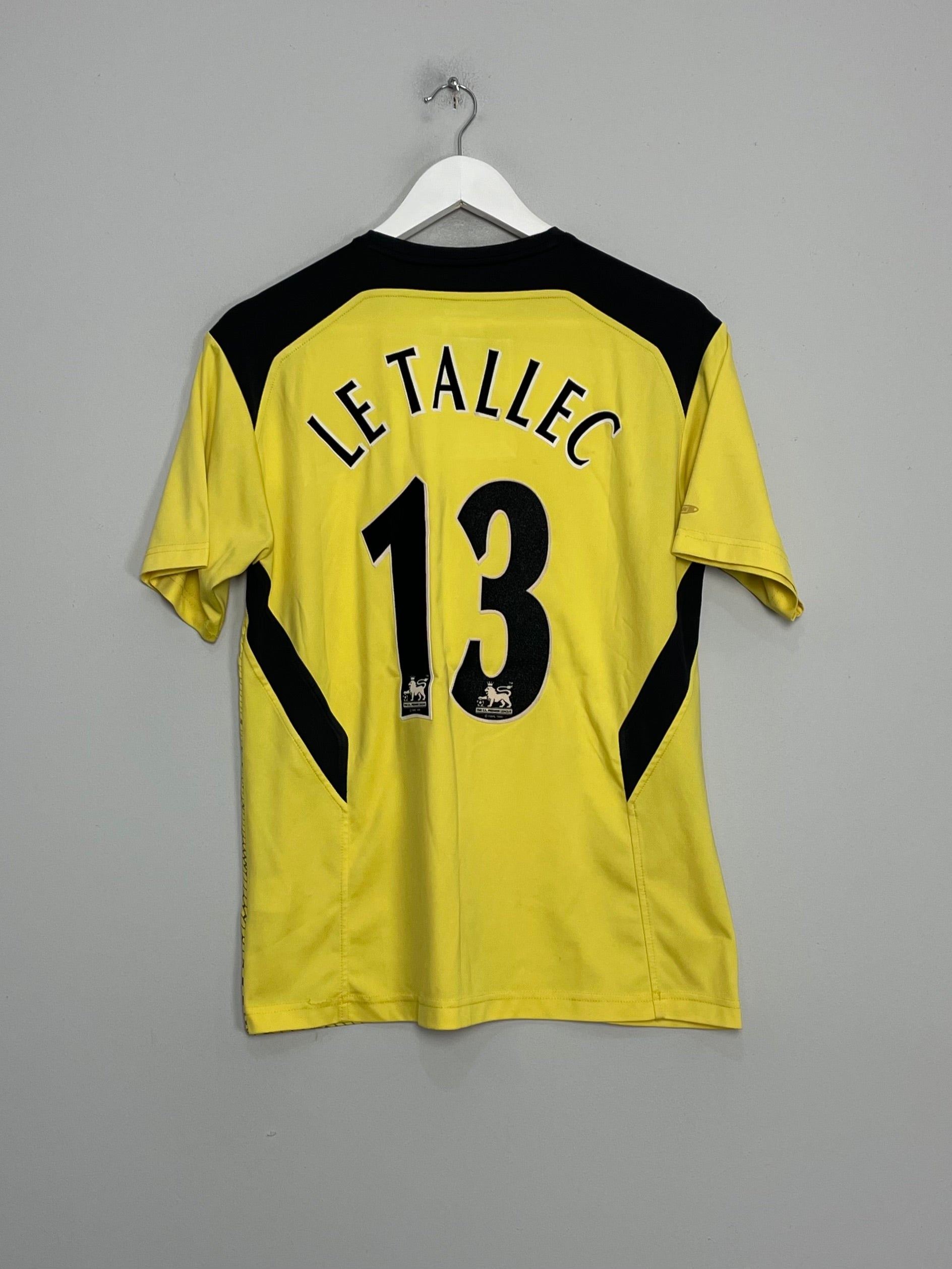 2004/06 LIVERPOOL LE TALLEC #13 AWAY SHIRT (M) REEBOK