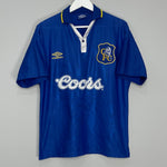 1995/97 CHELSEA HOME SHIRT (M) UMBRO