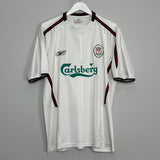 2003/04 LIVERPOOL AWAY SHIRT (XL) REEBOK