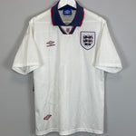 1993/95 ENGLAND HOME SHIRT (L) UMBRO