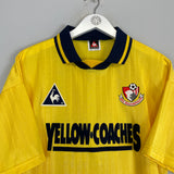 1995/96 BOURNEMOUTH *MINT* AWAY SHIRT (L) LE COQ