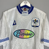 1996/97 BURY FC *MINT* HOME SHIRT (L) LE COQ