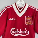 1995/96 LIVERPOOL *MINT* HOME SHIRT (M) ADIDAS