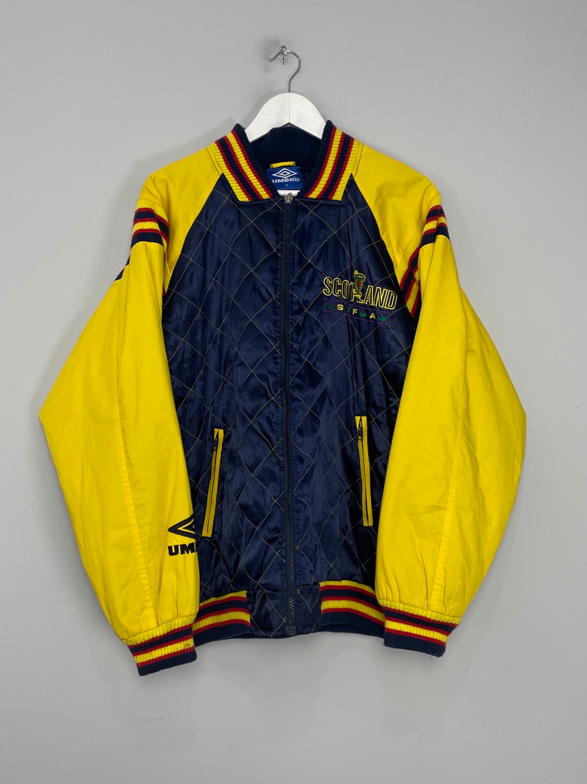 1994/96 SCOTLAND TRACK JACKET (M) UMBRO