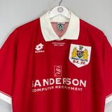 1996/97 BRISTOL CITY *CENTENARY* MINT HOME SHIRT (L) LOTTO