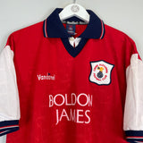 1995/96 CREWE ALEXANDRA *MINT* HOME SHIRT (L) VANDANEL