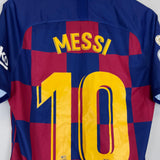 2019/20 BARCELONA MESSI #10 HOME SHIRT (M) NIKE