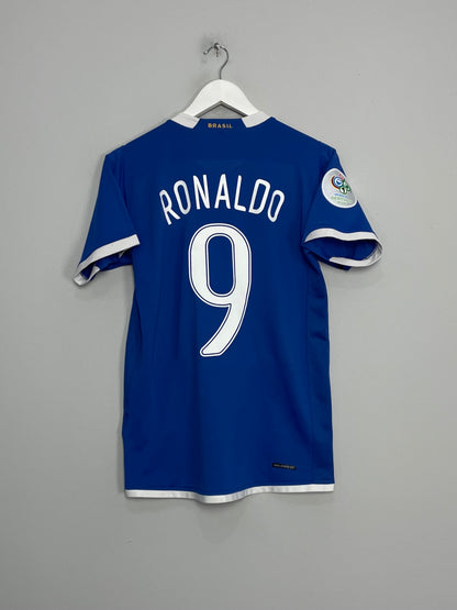 2006/07 BRAZIL RONALDO #9 AWAY SHIRT (S) NIKE