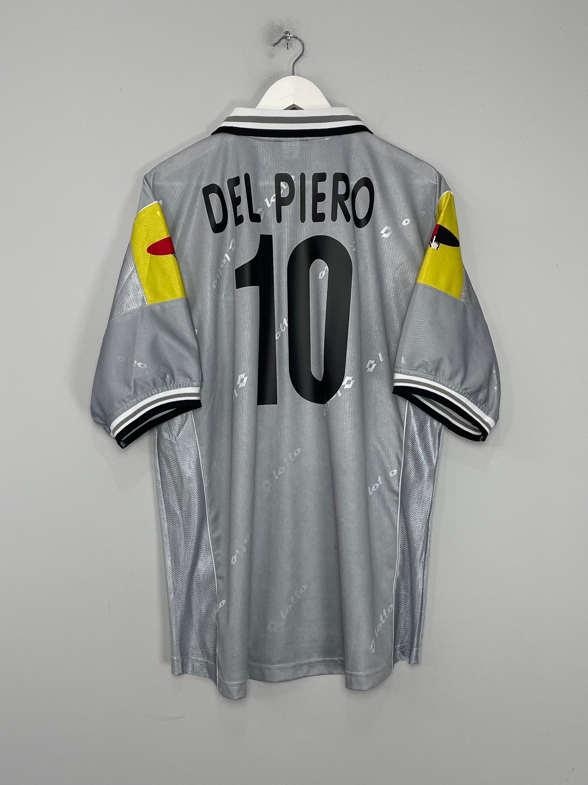 2000/01 JUVENTUS DEL PIERO #10 AWAY SHIRT (XL) LOTTO