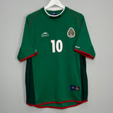 2001/02 MEXICO C.BLANCO #10 HOME SHIRT (XL) ATLETICA