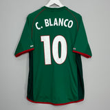 2001/02 MEXICO C.BLANCO #10 HOME SHIRT (XL) ATLETICA