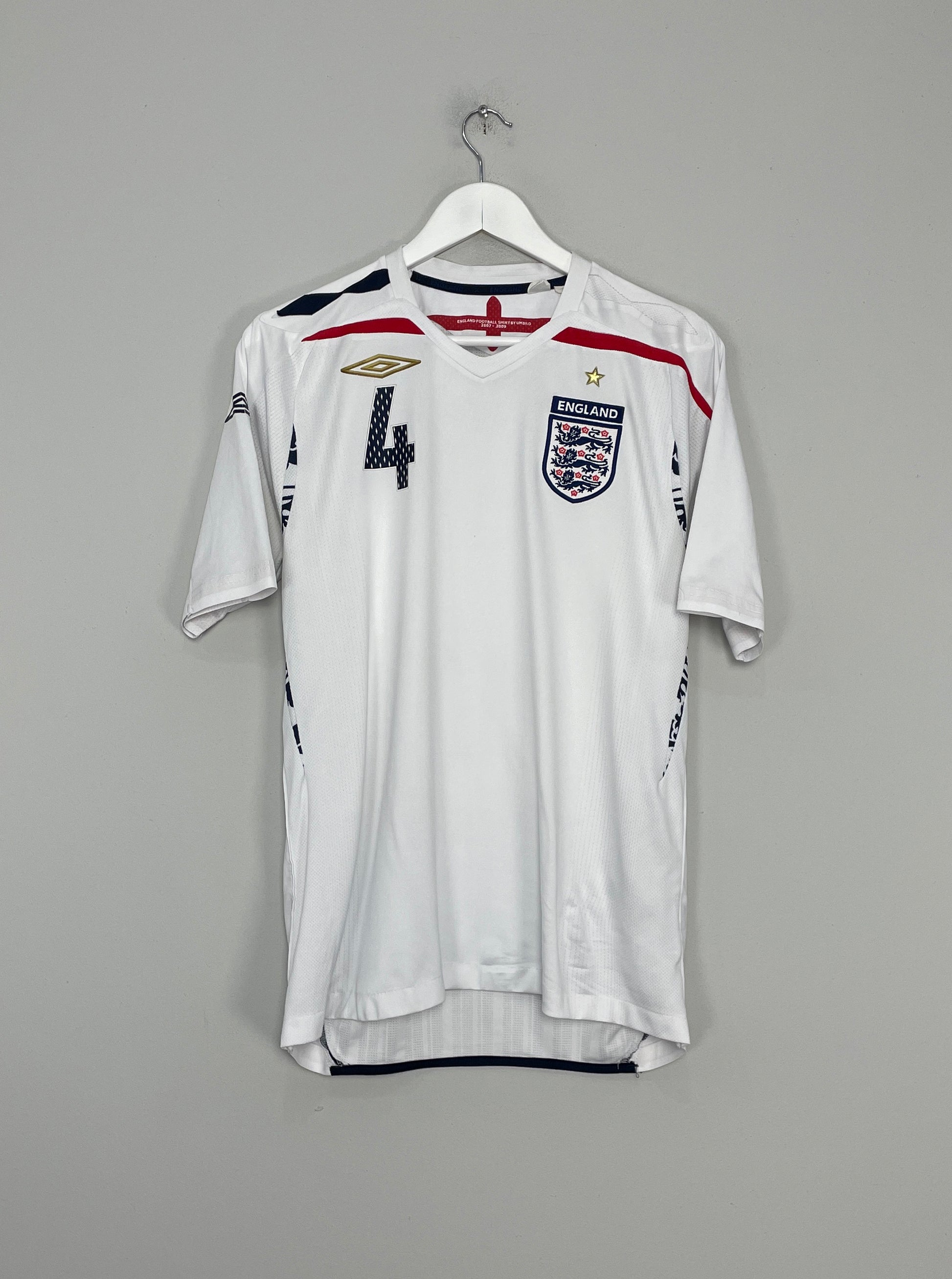 Buy Official 2020-2021 England Home Nike Football Shirt (GERRARD 4)