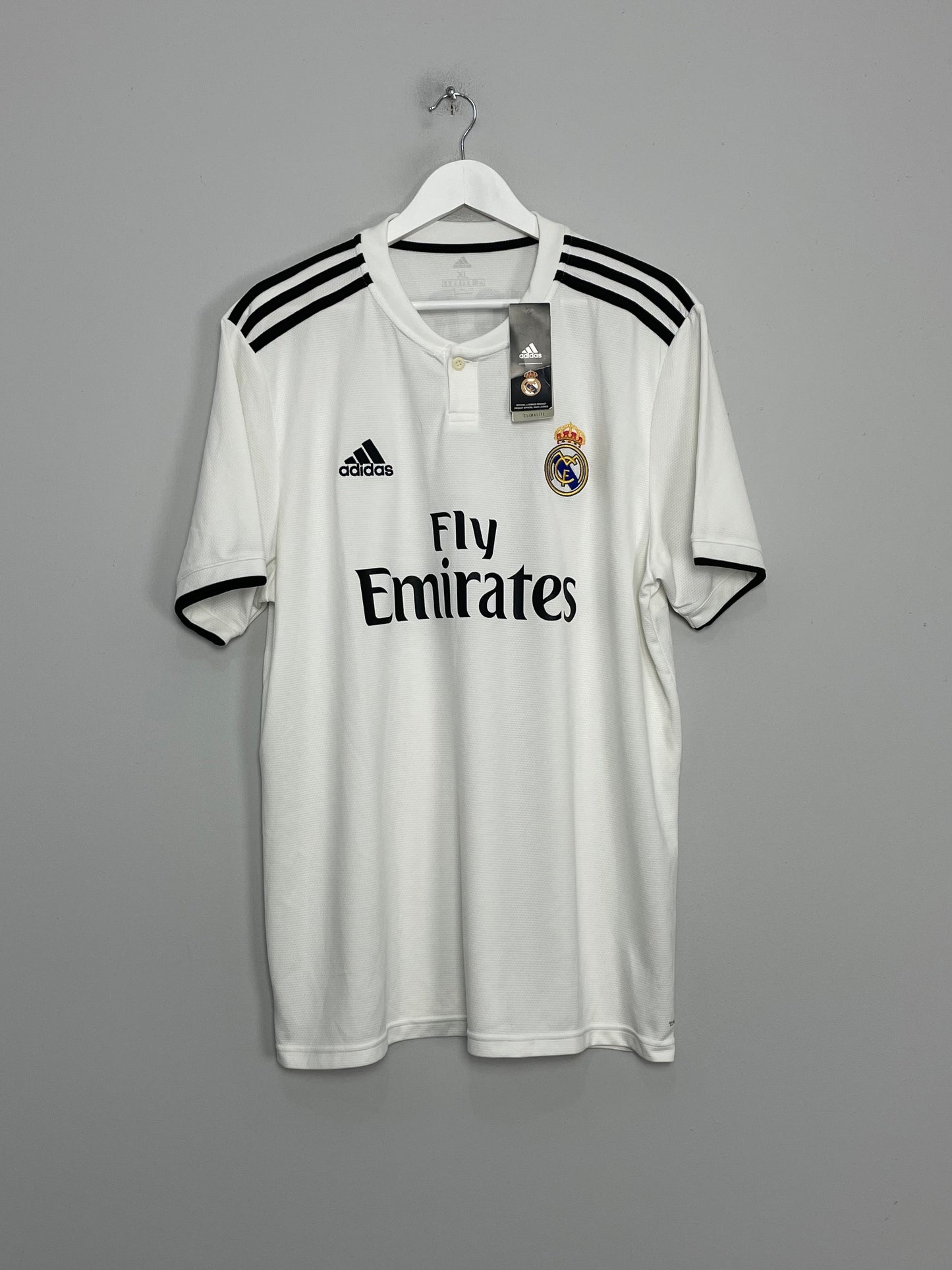 CULT KITS - 2018/19 REAL MADRID SERGIO RAMOS #4 *BNWT* HOME SHIRT (XL ...