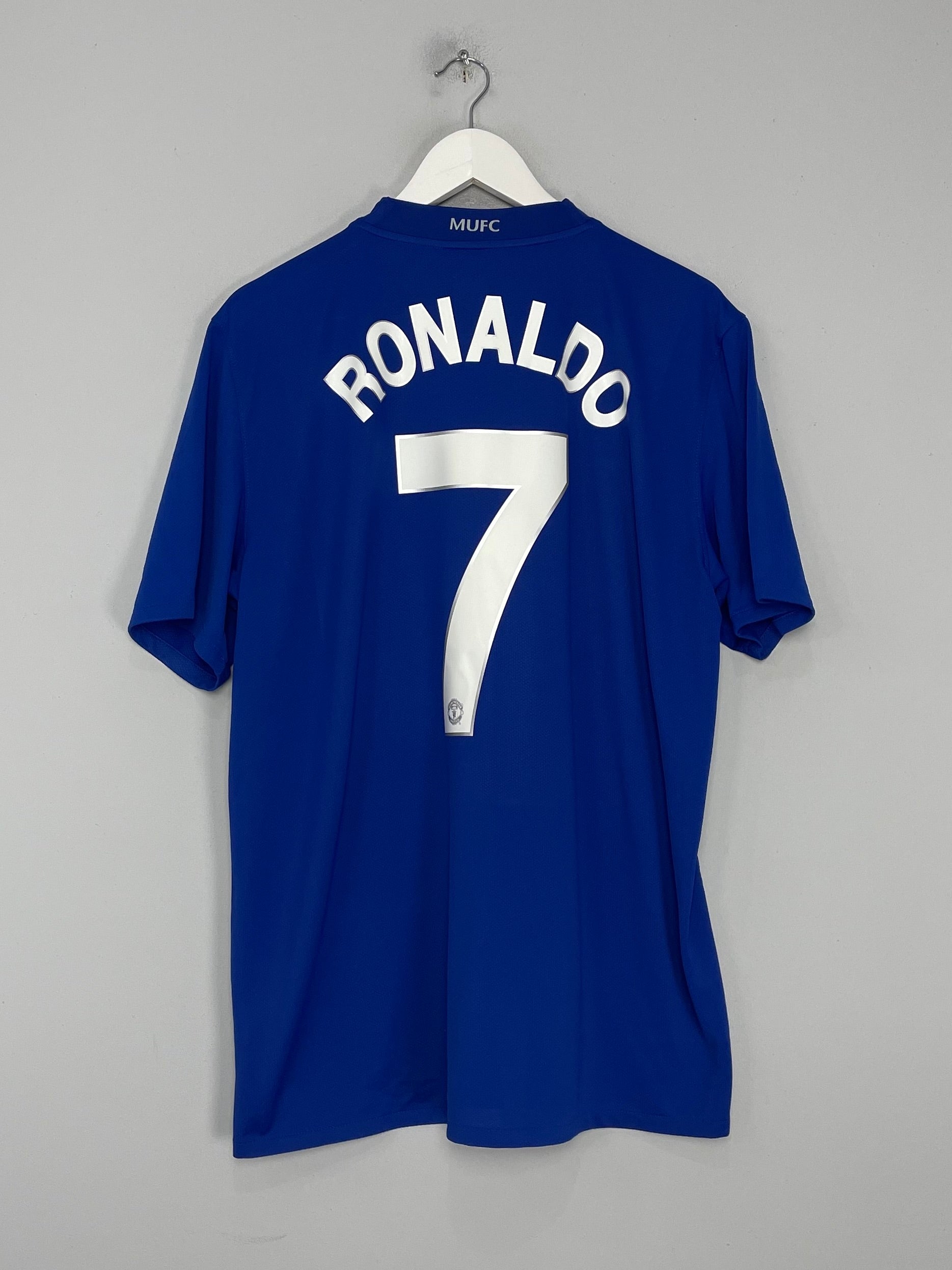 2008/09 MANCHESTER UNITED RONALDO #7 AWAY SHIRT (XL) NIKE