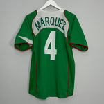 2004/06 MEXICO MARQUEZ #4 HOME SHIRT (M) NIKE