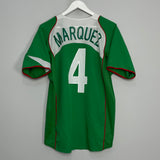 2004/06 MEXICO MARQUEZ #4 HOME SHIRT (M) NIKE