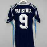 1998/99 ARGENTINA BATISTUTA #9 AWAY SHIRT (M) ADIDAS