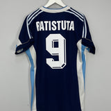 1998/99 ARGENTINA BATISTUTA #9 AWAY SHIRT (M) ADIDAS