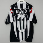 2002/03 JUVENTUS NEDVED #11 HOME SHIRT (L) LOTTO