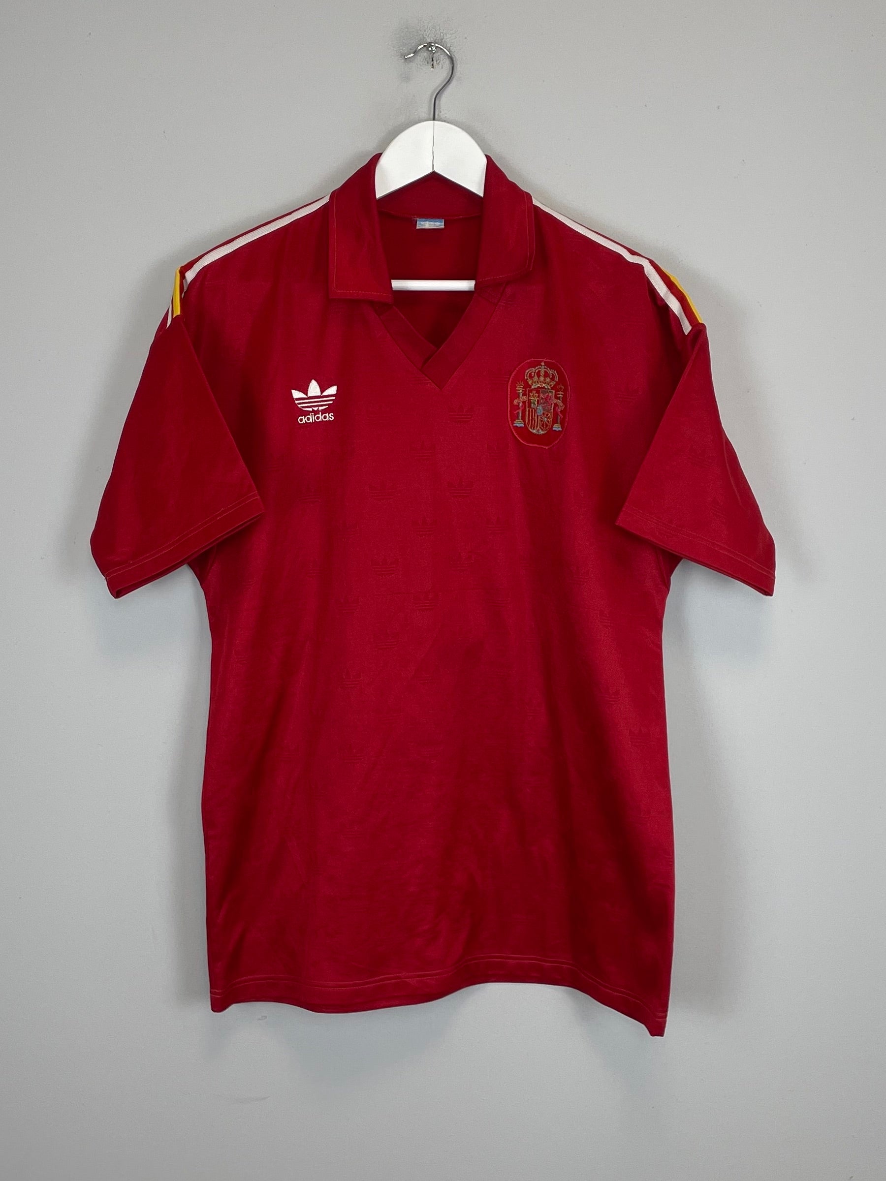 1991/92 SPAIN #6 HOME SHIRT (L) ADIDAS