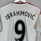 2015/16 MANCHESTER UNITED IBRAHIMOVIC #9 AWAY SHIRT (S) ADIDAS