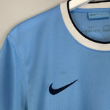 2013/14 MANCHESTER CITY KUN AGUERO #16 HOME SHIRT (M) NIKE