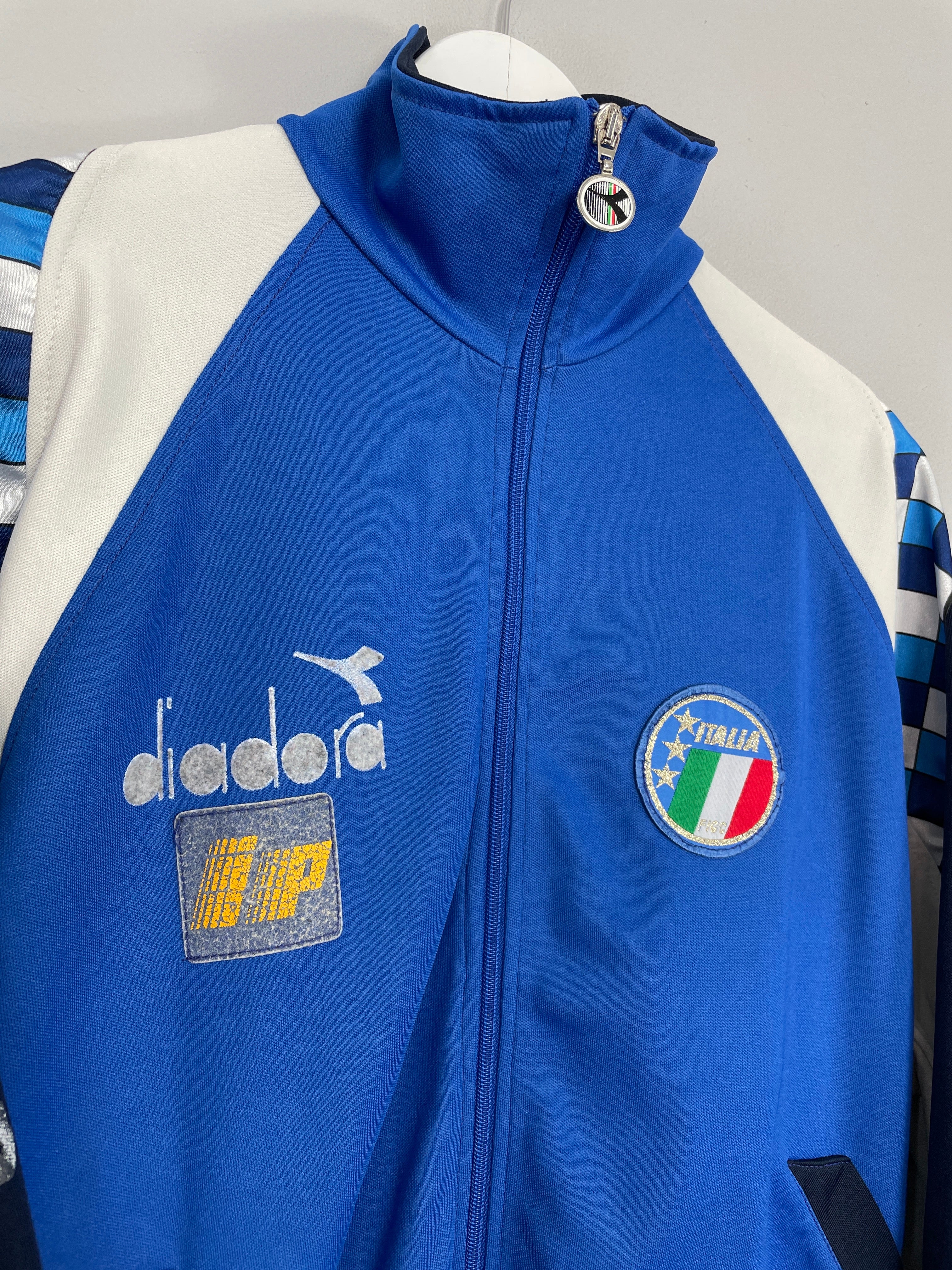 1990 ITALY TRACK JACKET (L) DIADORA