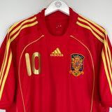 2008/10 SPAIN FABREGAS #10 HOME SHIRT (XL) ADIDAS