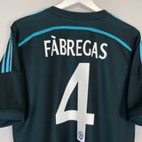 2014/15 CHELSEA FABREGAS #4 AWAY SHIRT (L) ADIDAS