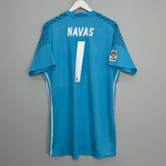 2016/17 REAL MADRID NAVAS #1 GK SHIRT (XL) ADIDAS