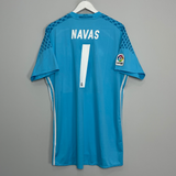 2016/17 REAL MADRID NAVAS #1 GK SHIRT (XL) ADIDAS