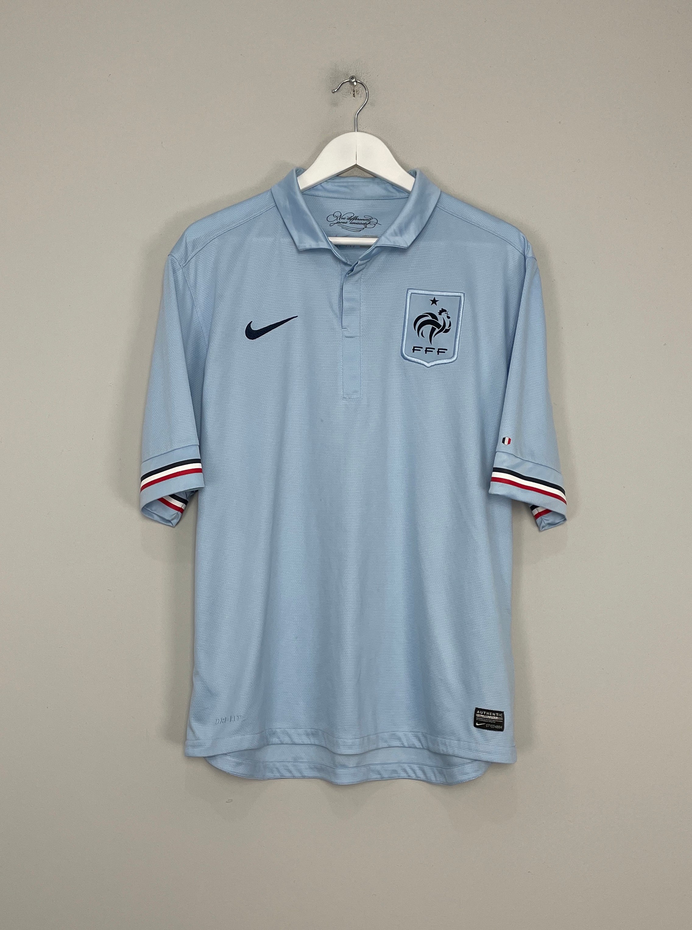 2013/14 FRANCE AWAY SHIRT (XL) NIKE