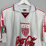 1999/00 NECAXA AWAY SHIRT (XL) EESCORD