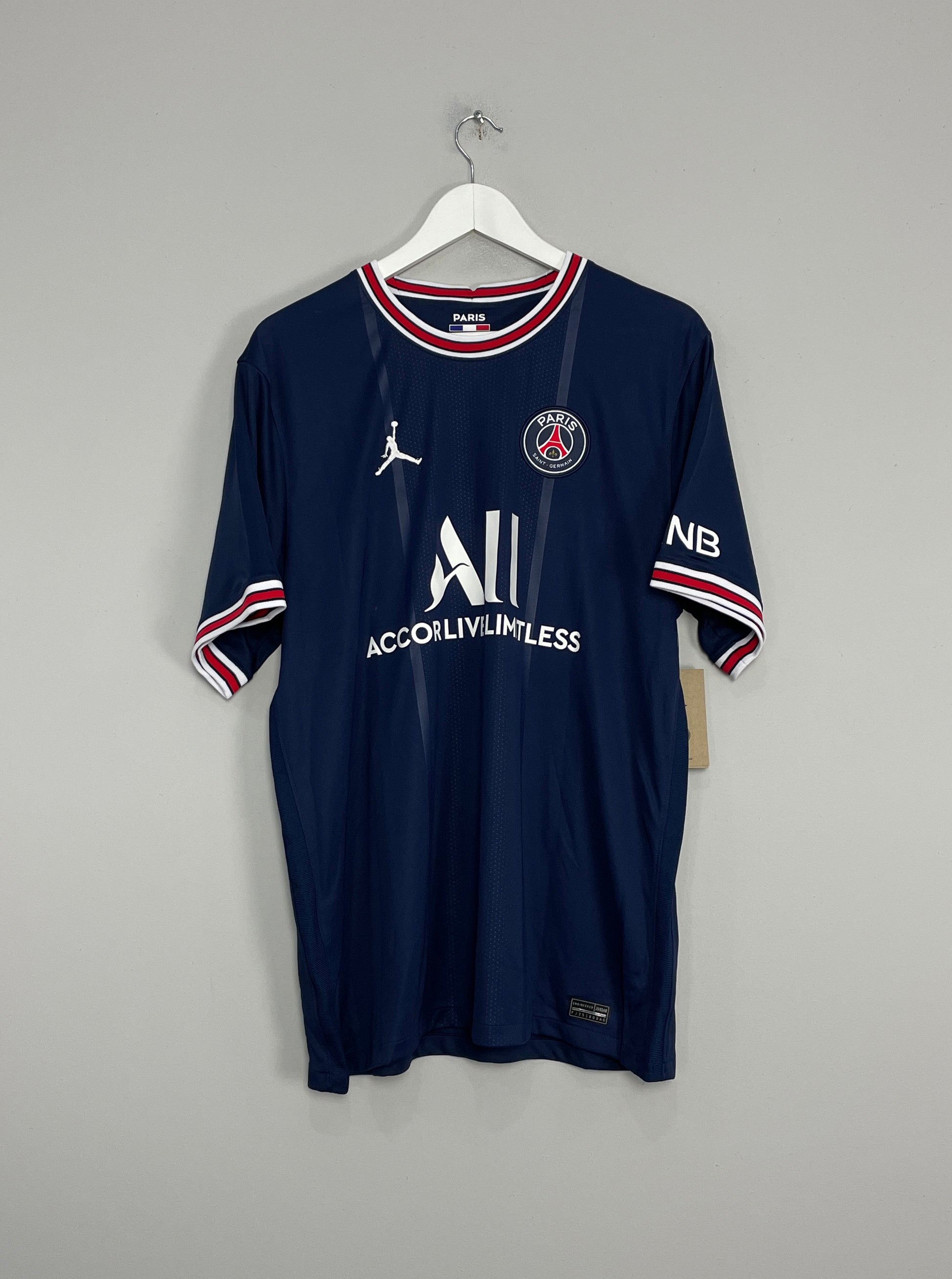 2021/22 PSG UCL 4th Jersey #10 Neymar Jr Medium Jordan Paris Saint Germain  NEW