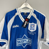 1999/01 CARDIFF CITY *BNWT* CENTENARY HOME SHIRT (L) XARA