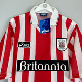 1997/98 STOKE CITY *BNWT* HOME SHIRT (L) ASICS