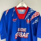 1995/97 CARLISLE *MINT* HOME SHIRT (L) RED FOX