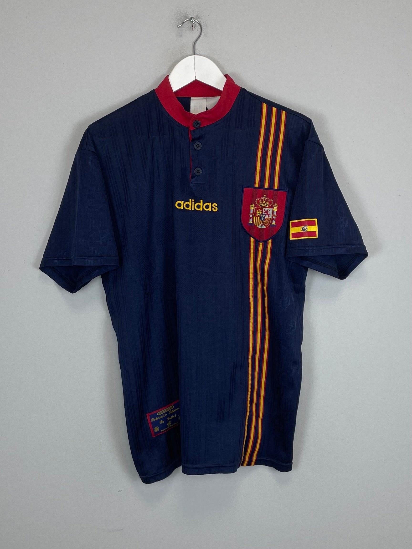 1996/97 SPAIN AWAY SHIRT (M) ADIDAS