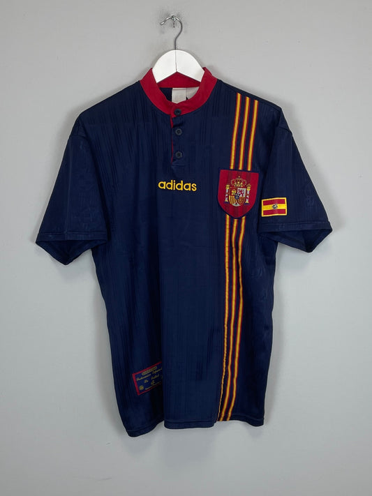 1996/97 SPAIN AWAY SHIRT (M) ADIDAS