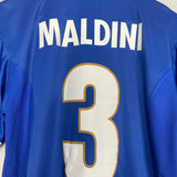 1996/97 ITALY MALDINI #3 HOME SHIRT (M) NIKE